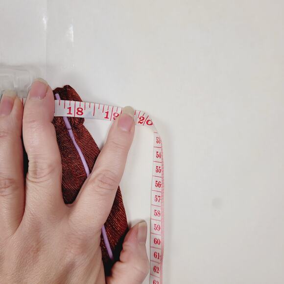 Untitled in Motion Emissus rust satin drawstring waist lounge pants XL - Picture 12 of 13